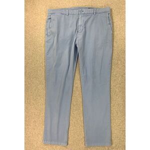 Vineyard‎ Vines Slim Fit Cotton Blend Casual Pants (Men's 38x32) Blue